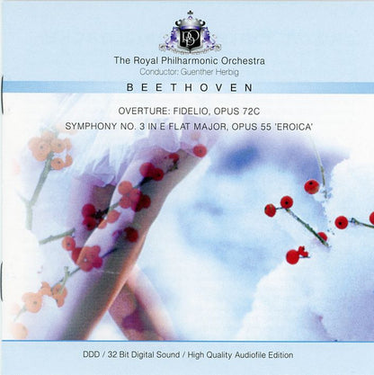 Ludwig van Beethoven - The Royal Philharmonic Orchestra, Günther Herbig : Overture: Fidelio, Opus 72c / Symphony No. 3 In E Flat Major, Opus 55 'Eroica' (CD)