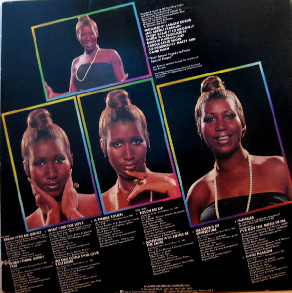 Aretha Franklin : Sweet Passion (LP, Album, Pre)