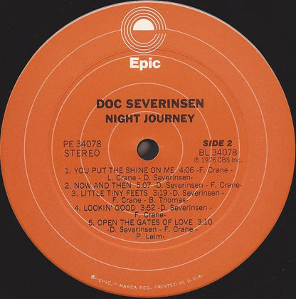 Doc Severinsen : Night Journey (LP, Album)