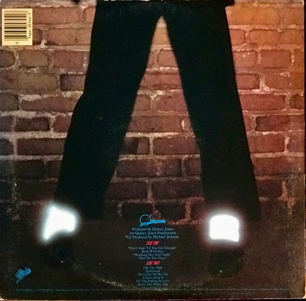 Michael Jackson : Off The Wall (LP, Album, Pit)