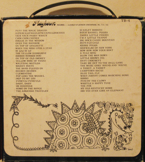 Unknown Artist : 50 All Time Kiddie Favorites (12x7", EP, Box)