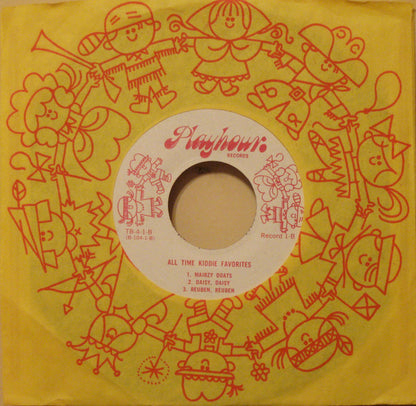 Unknown Artist : 50 All Time Kiddie Favorites (12x7", EP, Box)