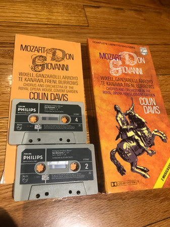 Sir Colin Davis / Wolfgang Amadeus Mozart : Don Giovanni (2xCass + Box)