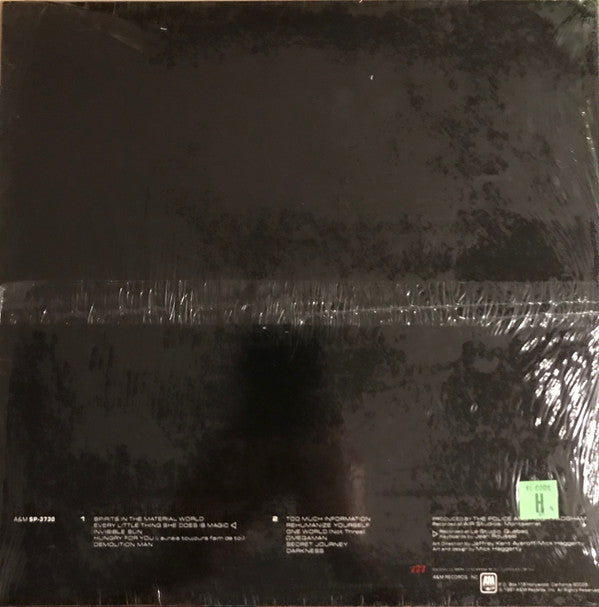 The Police : Ghost In The Machine (LP, Album, Ind)