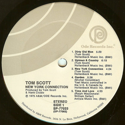 Tom Scott : New York Connection (LP, Album)