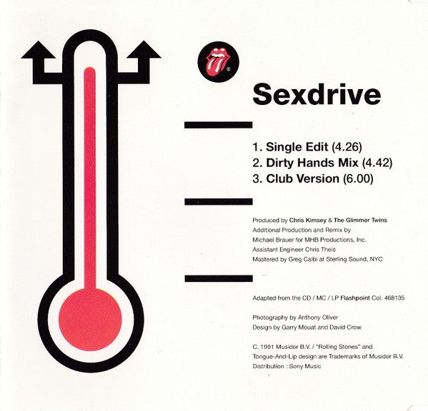 The Rolling Stones : Sexdrive (CD, Maxi)