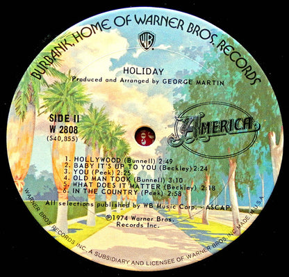 America (2) : Holiday (LP, Album)
