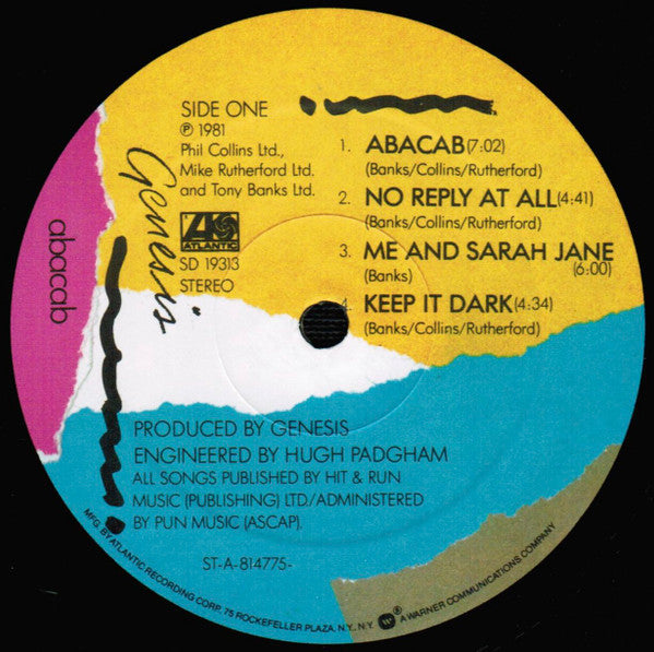 Genesis : Abacab (LP, Album, COR)