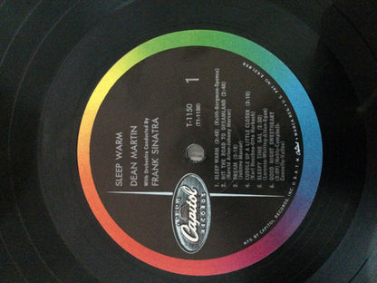 Dean Martin : Sleep Warm (LP, Album, Mono)
