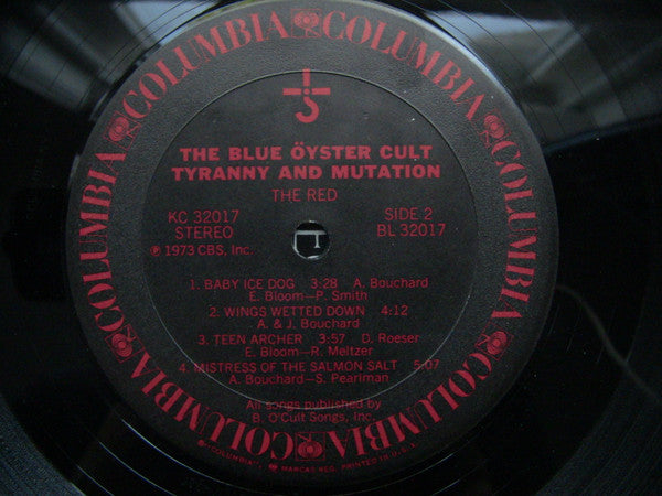 Blue Öyster Cult : Tyranny And Mutation (LP, Album, RE)