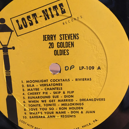Various : Jerry Stevens 20 Golden Oldies (LP, Comp)