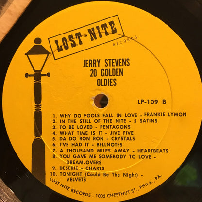 Various : Jerry Stevens 20 Golden Oldies (LP, Comp)