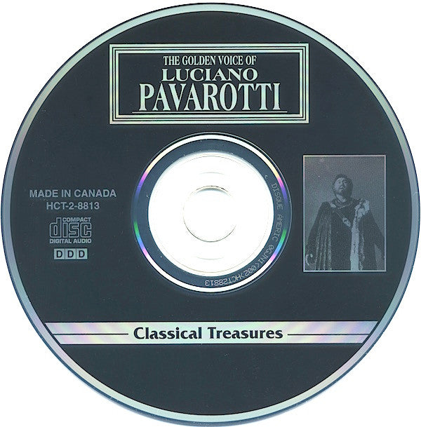 Luciano Pavarotti : The Golden Voice Of Luciano Pavarotti (CD, Comp)