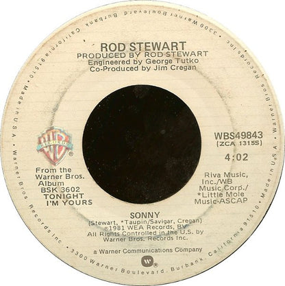 Rod Stewart : Young Turks (7", Jac)