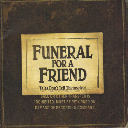 Funeral For A Friend : Tales Don't Tell Themselves (CD, Album)