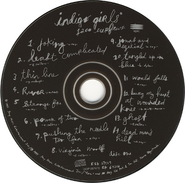 Indigo Girls : 1200 Curfews (2xCD, Album)