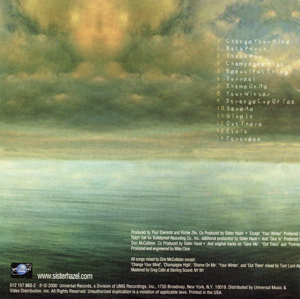 Sister Hazel : Fortress (CD, Album, Enh)