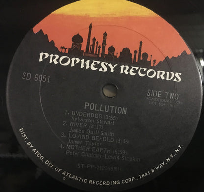 Pollution (3) : Pollution (LP, Promo, RI )