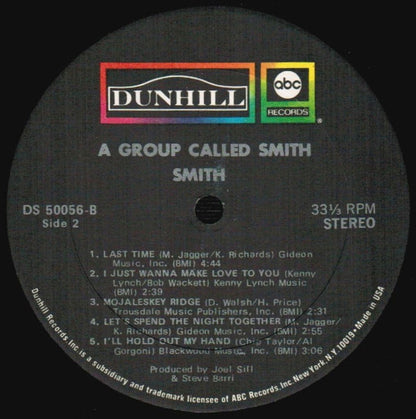 Smith (3) : A Group Called Smith (LP, Album, RP, Kee)
