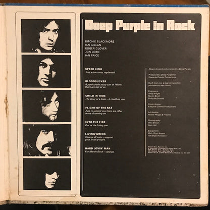 Deep Purple : In Rock (LP, Album, Pit)
