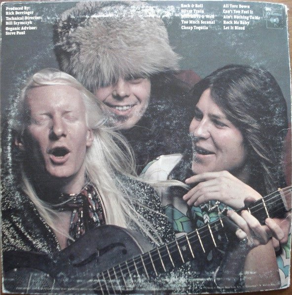 Johnny Winter アナログレコード US Ori. Buy Johnny Winter : Still Alive And Well (LP, Album) Online for a