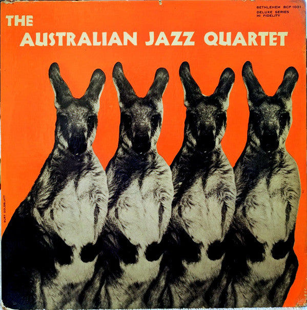 The Australian Jazz Quartet : The Australian Jazz Quartet (10", Mono, Scr)
