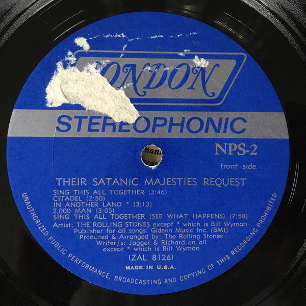 The Rolling Stones : Their Satanic Majesties Request (LP, Album, Ter)