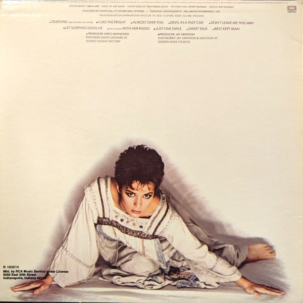 Sheena Easton : Best Kept Secret (LP, Album, Club, RCA)