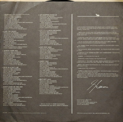 Sheena Easton : Best Kept Secret (LP, Album, Club, RCA)