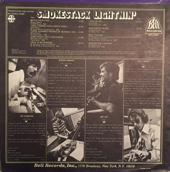 Smokestack Lightnin' : Off The Wall (LP, Album, Mon)