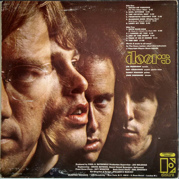 The Doors : The Doors (LP, Album, RE, Ter)