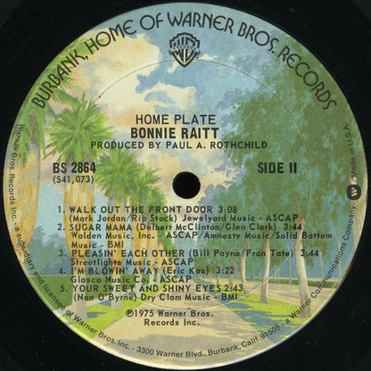Bonnie Raitt : Home Plate (LP, Album, Ter)