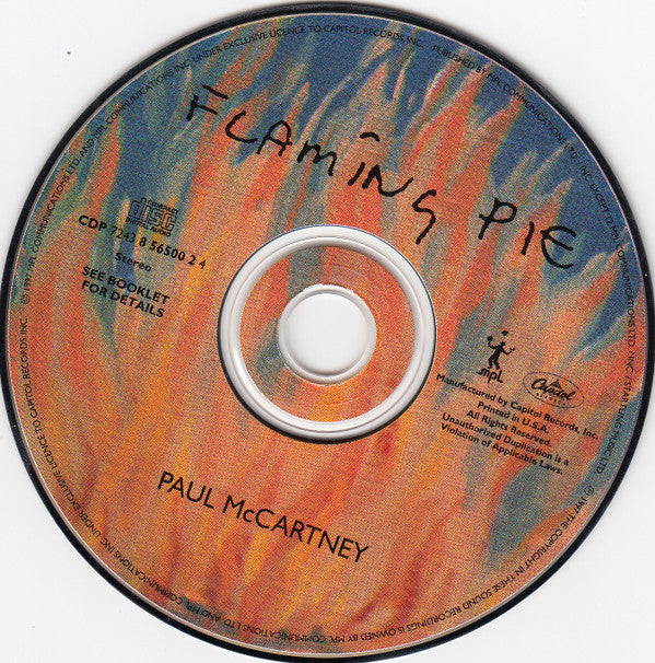 Paul McCartney : Flaming Pie (CD, Album)