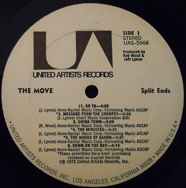 The Move : Split Ends (LP, Comp, All)
