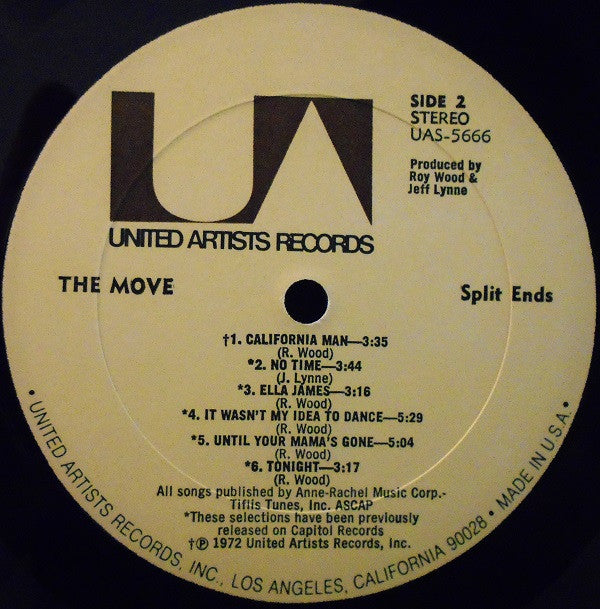 The Move : Split Ends (LP, Comp, All)