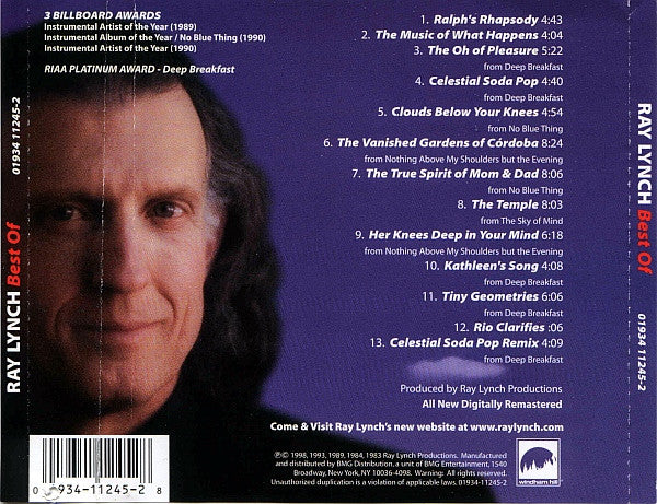 Ray Lynch : Ray Lynch: Best Of, Volume One (CD, Comp)