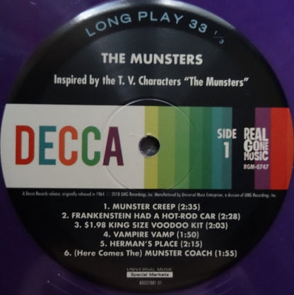 The Munsters (3) : The Munsters (LP, Album, Ltd, RE, Pur)