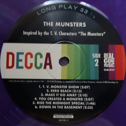 The Munsters (3) : The Munsters (LP, Album, Ltd, RE, Pur)