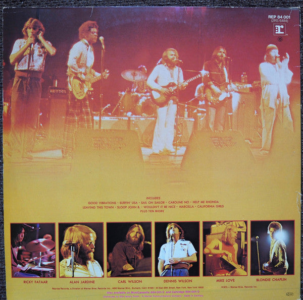 The Beach Boys : In Concert (2xLP, Album, RE)