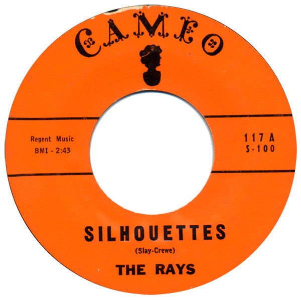 The Rays (2) : Silhouettes / Daddy Cool (7", Single, Styrene)