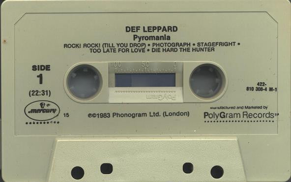 Def Leppard : Pyromania (Cass, Album)