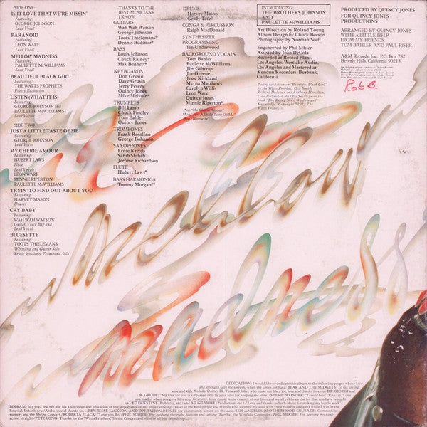 Buy Quincy Jones : Mellow Madness (LP, Album, Pit) Online