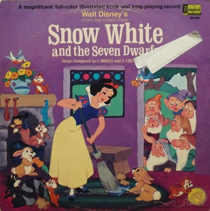 Unknown Artist : Walt Disney's Story And Songs From Snow White And The Seven Dwarfs (LP, Album, RE, Gat)