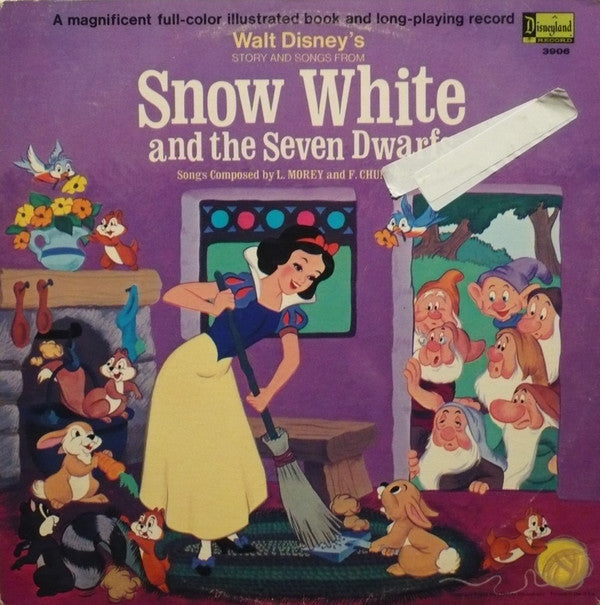 Unknown Artist : Walt Disney's Story And Songs From Snow White And The Seven Dwarfs (LP, Album, RE, Gat)