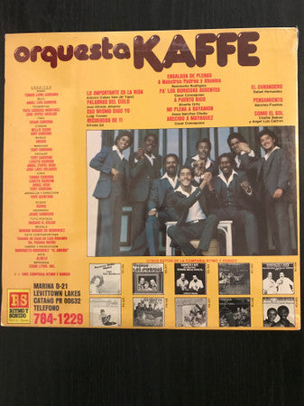 Orquesta Kaffe : Nuestro Aroma Llega y Se Queda (12", Album)