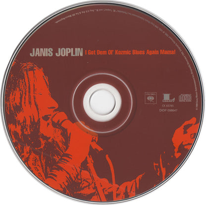 Janis Joplin : I Got Dem Ol' Kozmic Blues Again Mama! (CD, Album, RE, RM)
