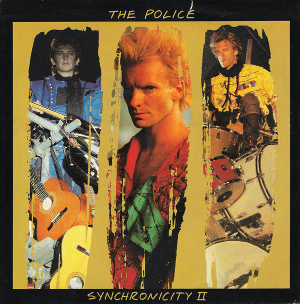 The Police : Synchronicity II (7", Single, Styrene, Pit)
