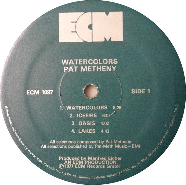 Buy Pat Metheny : Watercolors (LP, Album, RE, Wak) Online for a
