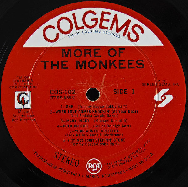 The Monkees : More Of The Monkees (LP, Album)