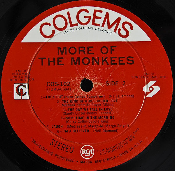 Buy The Monkees : More Of The Monkees (LP, Album) Online for a